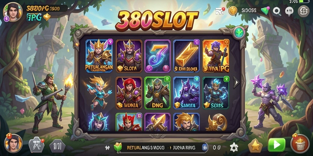 Gameplay menarik 380SLOT dengan elemen RPG yang unik.