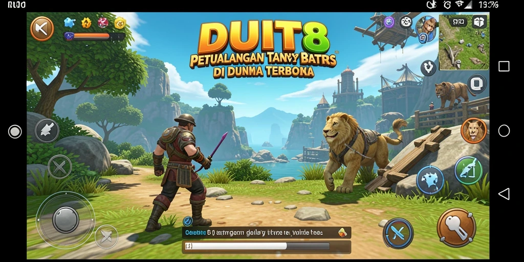 Tampilkan gameplay seru di dunia terbuka DUIT8.