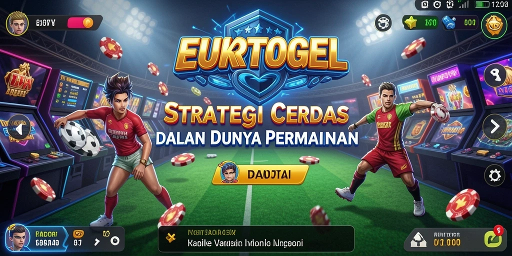 Tampilan menarik dari gameplay strategis EUROTOGEL.