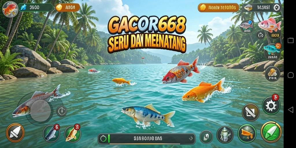 Tangkapan ikan besar di gameplay GACOR668 yang menakjubkan.