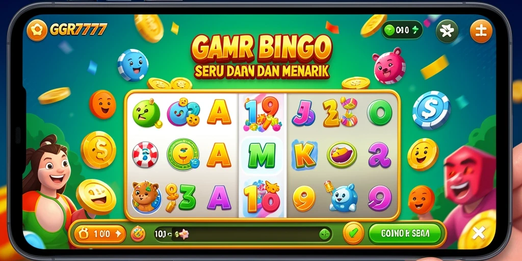 Tampilan gameplay seru GGR7777 yang penuh keseruan Bingo.