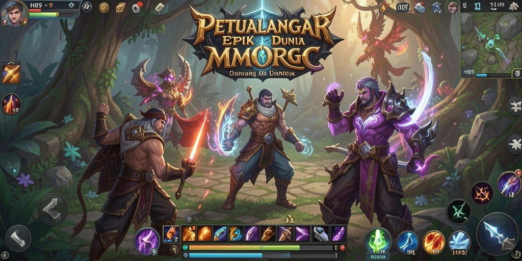Gameplay H89 yang menampilkan pertarungan epik dan dunia yang luas.