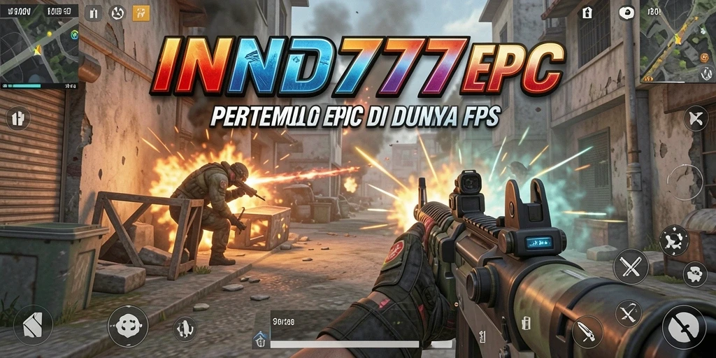 Tampilan mendebarkan dari pertempuran FPS di IND777.