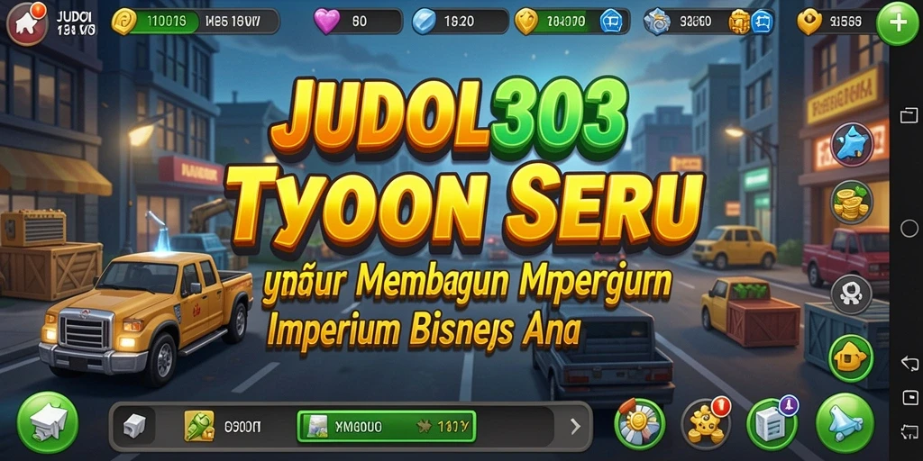 Gameplay menarik dalam JUDOL303 dengan berbagai pilihan bisnis Tycoon.