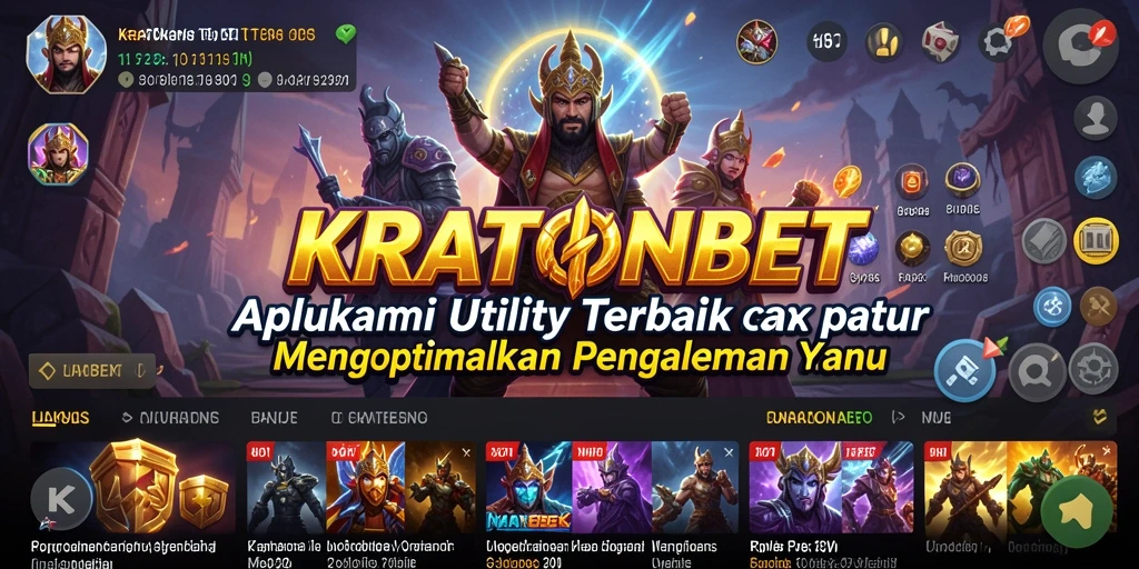 Tampilan antarmuka KRATONBET yang intuitif dan mudah digunakan.