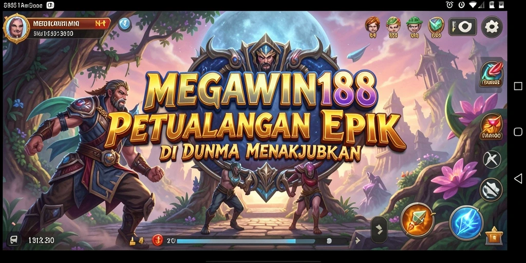Tampilan gameplay petualangan seru di MEGAWIN188.