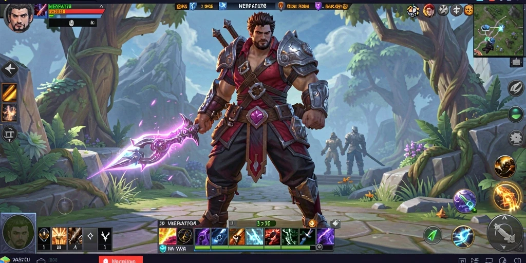 Tampilan menarik dari gameplay MERPATI178 yang menampilkan aksi ARPG.