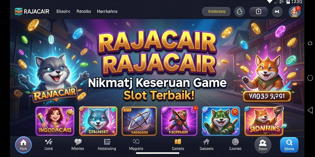 Tampilan gameplay RAJACAIR yang memukau dan interaktif.