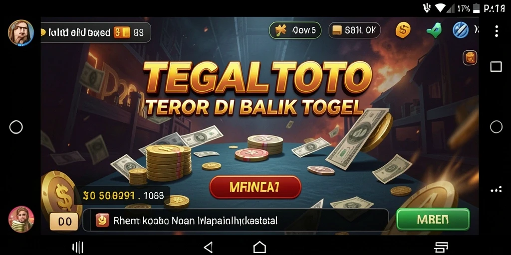 Screenshot TEGALTOTO menampilkan momen menegangkan dengan suasana Horror yang kuat.